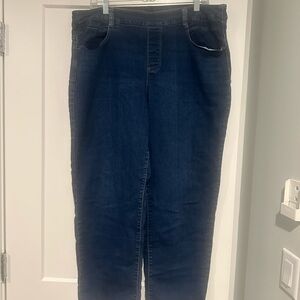 Time and Tru Indigo Straight Leg Jeans